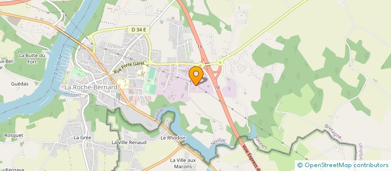 localisation de l'entreprise SOCOMETAL à NIVILLAC