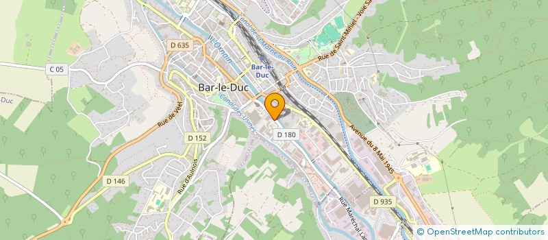 localisation de l'entreprise SOCOMEUSE à BAR-LE-DUC