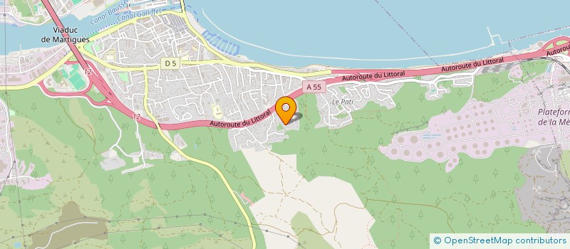 localisation de l'entreprise SOCOMEX ENERGIES à MARTIGUES