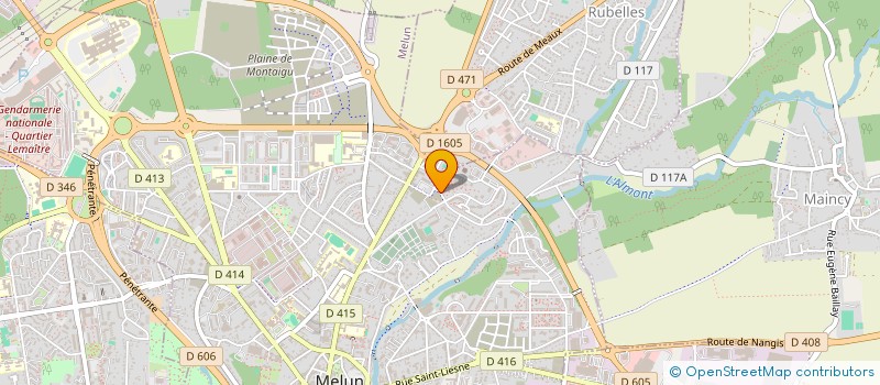 localisation de l'entreprise SOCOMEZ à MELUN