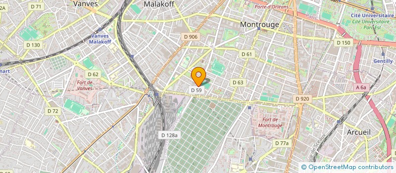 localisation de l'entreprise SOCOMINT à MONTROUGE