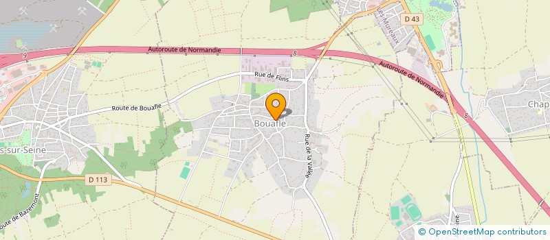 localisation de l'entreprise SOCONEX GROUPE  BOUAFLE