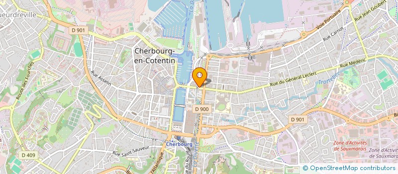 localisation de l'entreprise SOCOPECHE  CHERBOURG-EN-COTENTIN