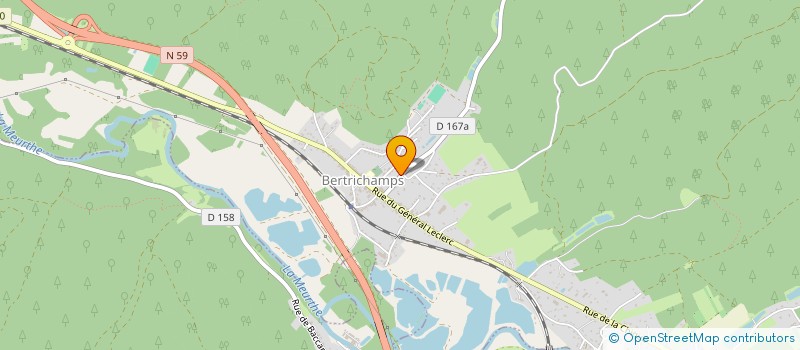 localisation de l'entreprise SOCOPI  BERTRICHAMPS