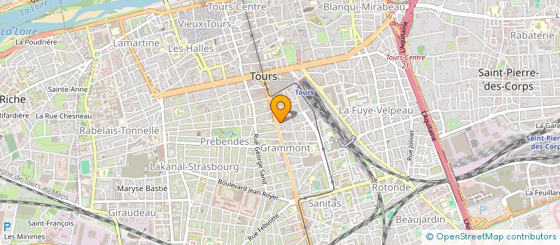 localisation de l'entreprise SOCOPRIM à TOURS
