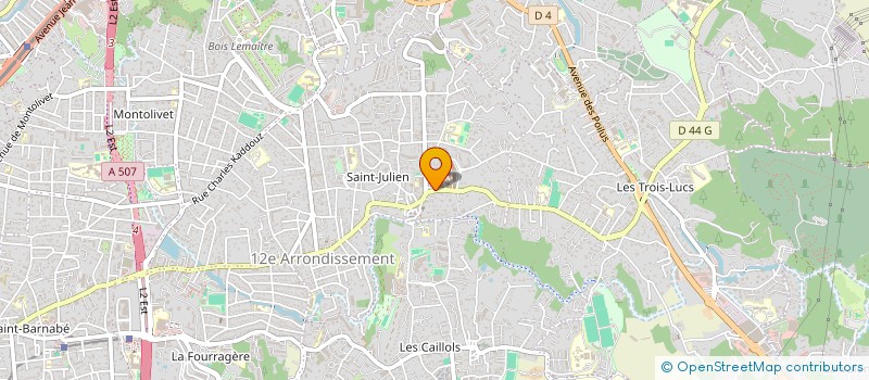 localisation de l'entreprise SOCOPRO CONSTRUCTION PROVENCE à MARSEILLE