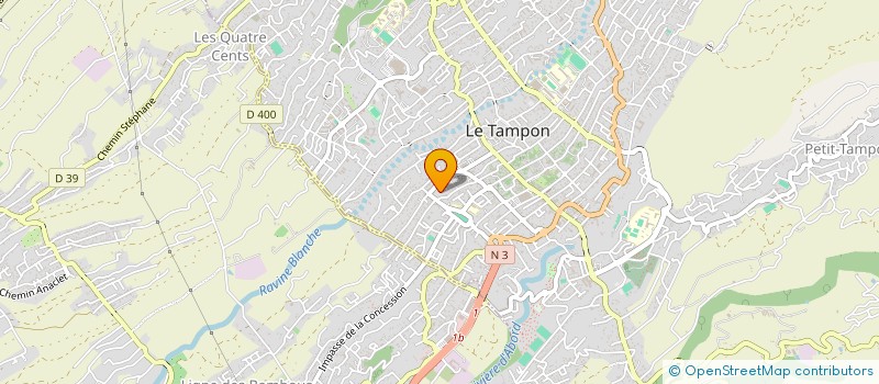 localisation de l'entreprise SOCOPROS  LE TAMPON