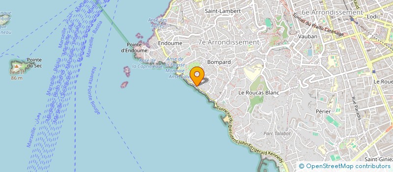 localisation de l'entreprise SOCOR à MARSEILLE