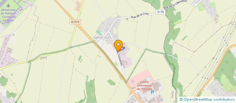 localisation de l'entreprise SOCOREAL SA  GENICOURT