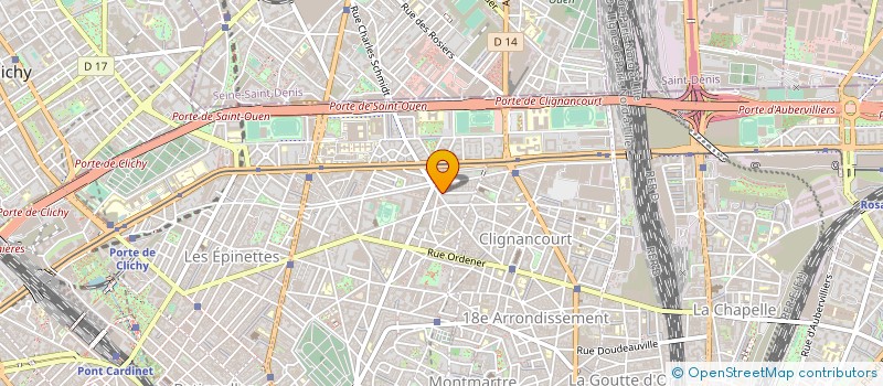 localisation de l'entreprise SOCOREBAT  PARIS