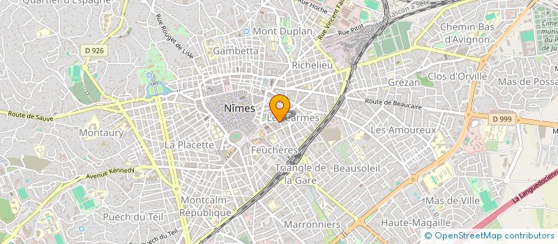 localisation de l'entreprise SOCOREN  NIMES