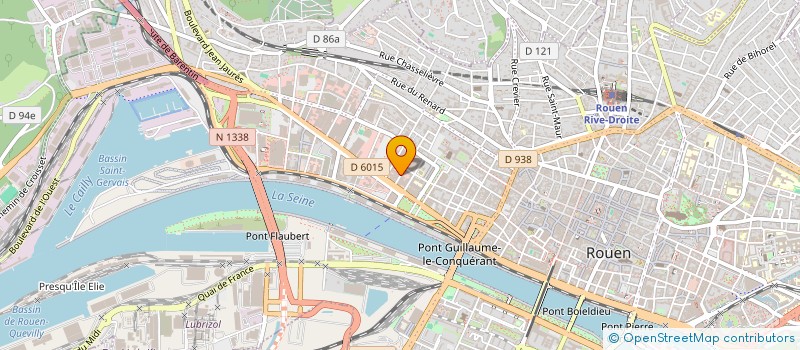 localisation de l'entreprise SOCOREP à ROUEN