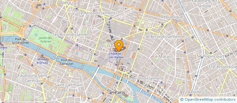 localisation de l'entreprise SOCOREST à PARIS
