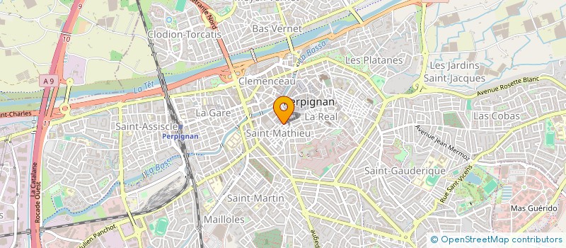 localisation de l'entreprise SOCORS CATALA à PERPIGNAN