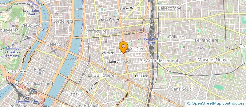 localisation de l'entreprise SOCOS  LYON