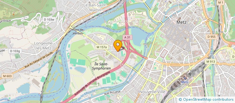 localisation de l'entreprise SOCOSER à LONGEVILLE-LES-METZ