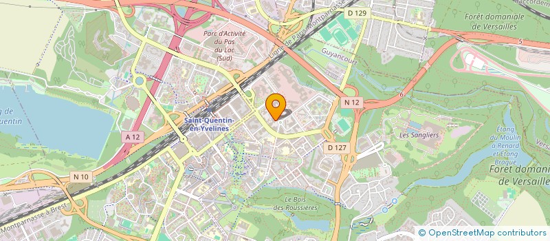 localisation de l'entreprise SOCOTEC NEWCO 3  GUYANCOURT