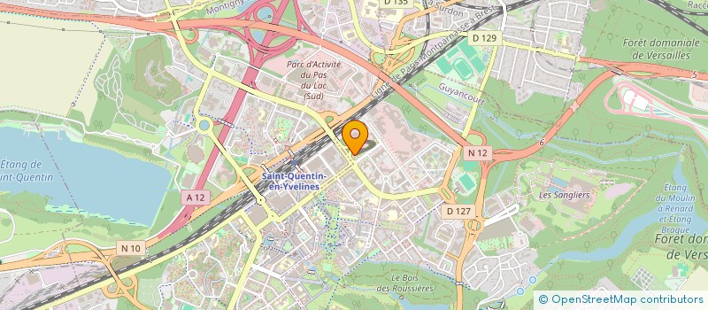 localisation de l'entreprise SOCOTEC TECHNAL  GUYANCOURT