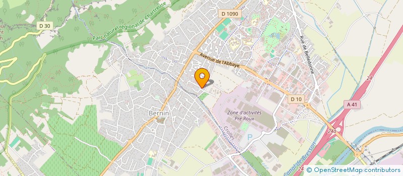 localisation de l'entreprise SOCOTRA à CROLLES