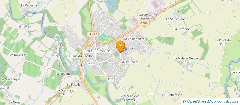 localisation de l'entreprise SOCOU  ROCHESERVIERE