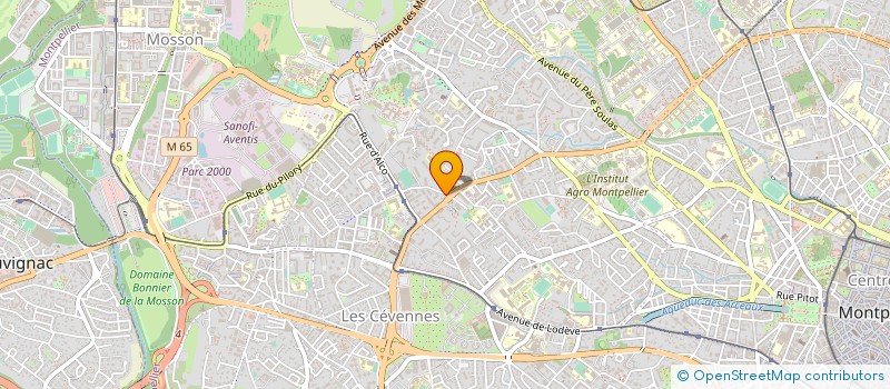 localisation de l'entreprise SOCOVAL SARL à MONTPELLIER