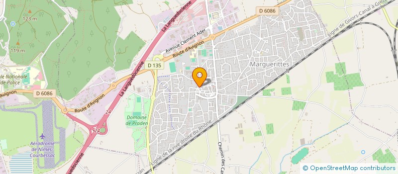 localisation de l'entreprise SOCOVEBAT à MARGUERITTES