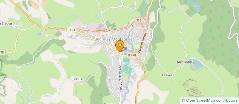 localisation de l'entreprise SOCOVET à RIOM-ES-MONTAGNES
