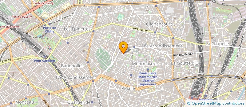 localisation de l'entreprise SOCQUE à PARIS