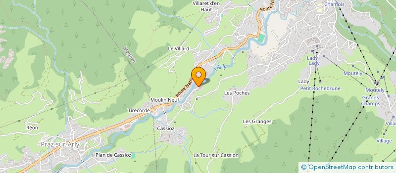 localisation de l'entreprise SOCQUET JEAN ET FILS à MEGEVE