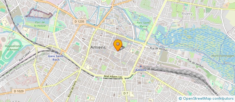 localisation de l'entreprise SOCRATE à AMIENS