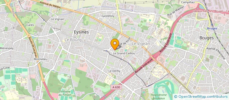 localisation de l'entreprise SOCRATE  EYSINES