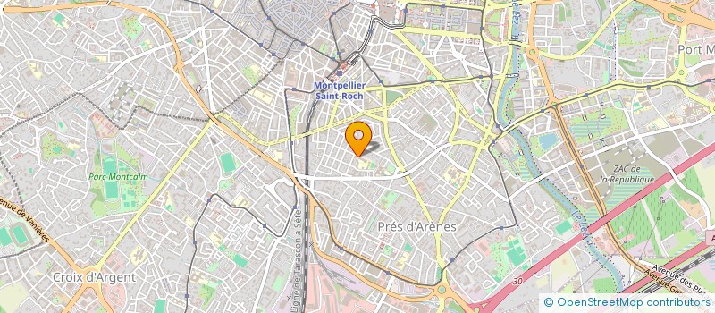 localisation de l'entreprise SOCRATE à MONTPELLIER