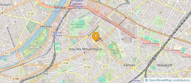 localisation de l'entreprise SOCRATE ET ASSOCIES  ISSY-LES-MOULINEAUX