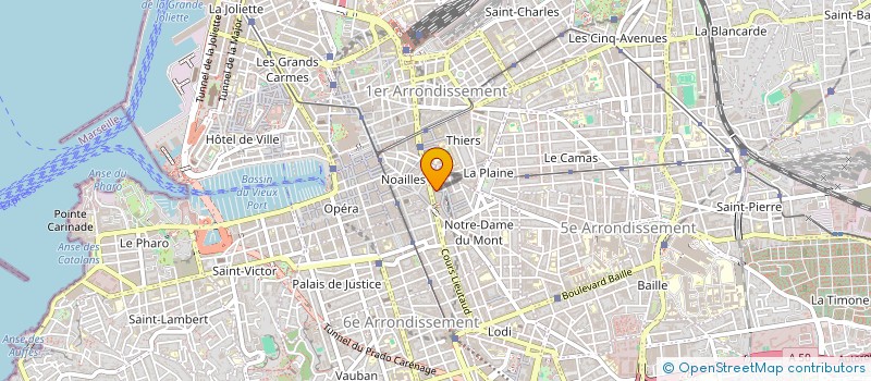 localisation de l'entreprise SOCRATE ET GARY à MARSEILLE