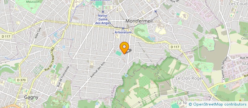 localisation de l'entreprise SOCRATE RENOVATION à MONTFERMEIL