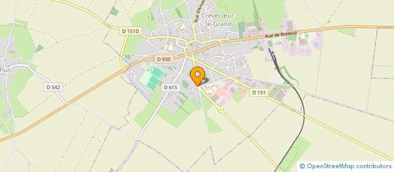 localisation de l'entreprise SOCRATES  CREVECUR-LE-GRAND