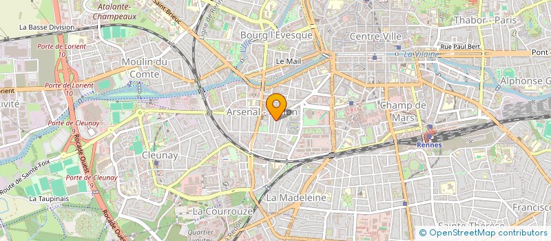 localisation de l'entreprise SOCRATIM  RENNES