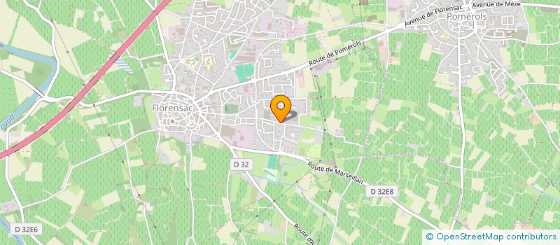 localisation de l'entreprise SOCRATIS  FLORENSAC