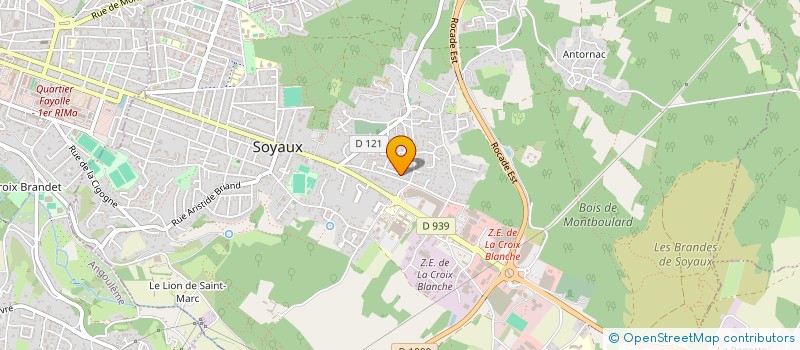 localisation de l'entreprise SOCREA à SOYAUX