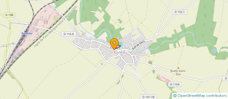 localisation de l'entreprise SOCREC SARL à AUNAY-SOUS-AUNEAU