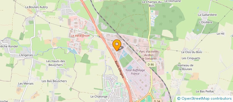 localisation de l'entreprise SOCREIP CLOTURES DE L OUEST à VERN-SUR-SEICHE