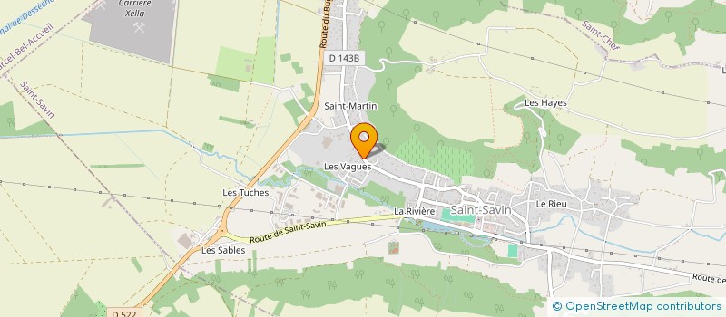 localisation de l'entreprise SOCREMA SOCIETE DE CONCEPTION ET DE REALISATION MECANIQUE ET AUT OMATIQUE  SAINT-CHEF