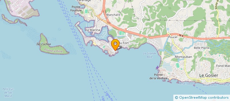 localisation de l'entreprise SOCRES CONSULTANT  LE GOSIER