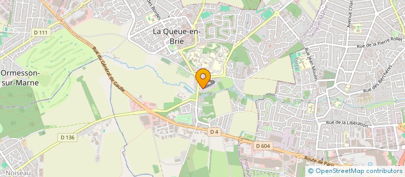 localisation de l'entreprise SOCRI  LA QUEUE-EN-BRIE