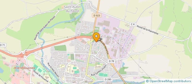 localisation de l'entreprise SOCRI à SEGRE-EN-ANJOU BLEU