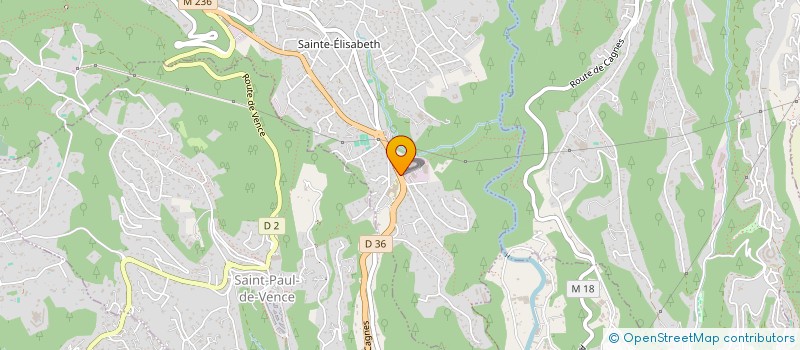 localisation de l'entreprise SOCRI FINANCIERE HOTELIERE PAR ABREVIATION SFH à VENCE