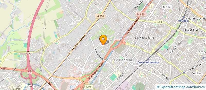 localisation de l'entreprise SOCS  WASQUEHAL