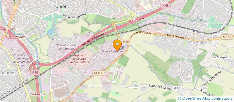 localisation de l'entreprise SOCSA ANALYSE à L'UNION