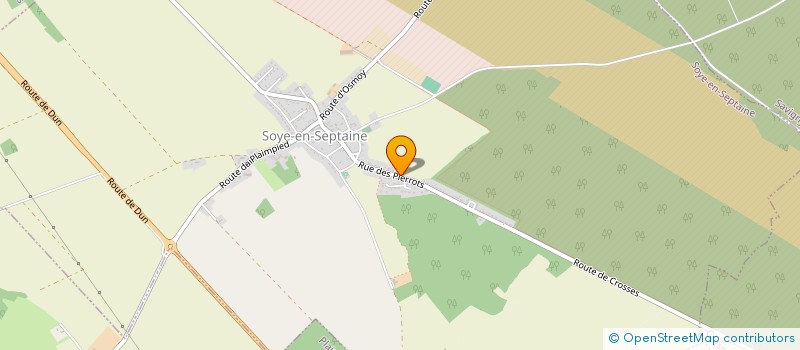 localisation de l'entreprise SODA 1329  SOYE-EN-SEPTAINE