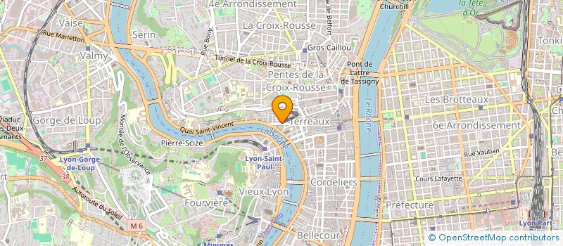localisation de l'entreprise SODA BAR à LYON